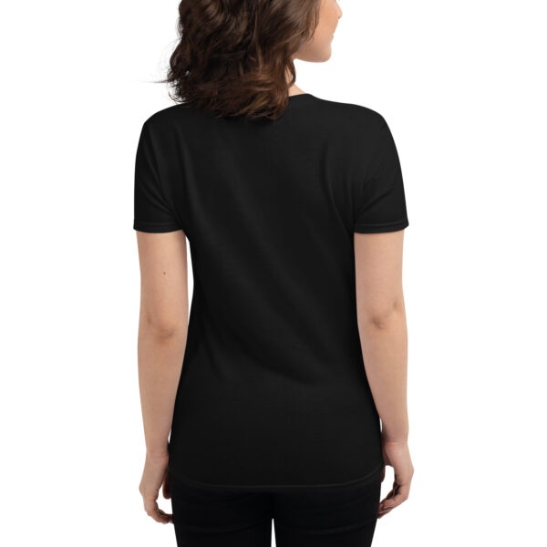 Thinking Bold Women's Black short sleeve t-shirt - Image 2