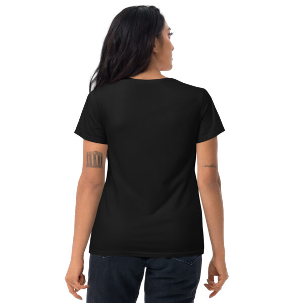 Thinking Bold Women's Black short sleeve t-shirt - Image 3