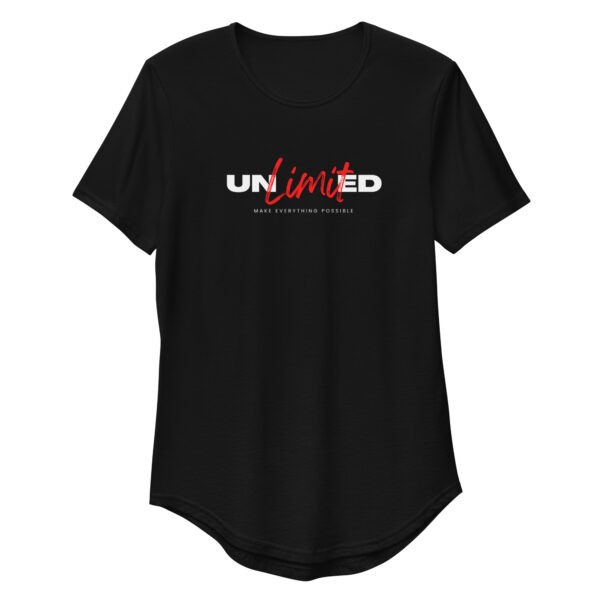 Unlimited Men's Curved Hem T-Shirt